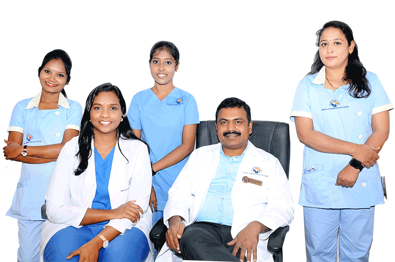 Staff team at Dr. Sethurajans Dental Maxillofacial and Implant Centre